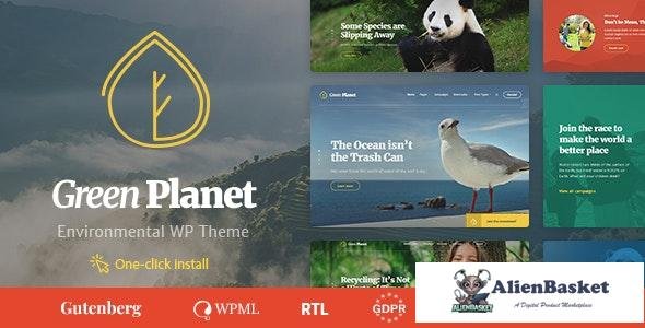 27377 Green Planet v1.1.0 - Ecology & Environment WordPress Theme 