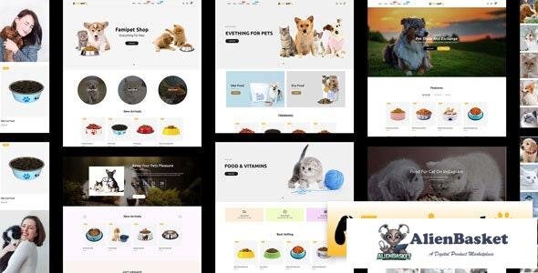 20356 Famipet v1.0.0 - Pet Food Shop Responsive Shopify Theme 