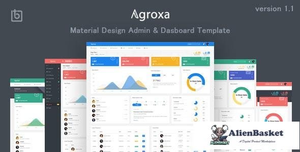 19268 Agroxa v1.0 - Material Design Admin & Dashboard Template 
