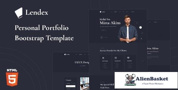 25767 Lendex v1.0 - Personal Portfolio Bootstrap 5 Template 