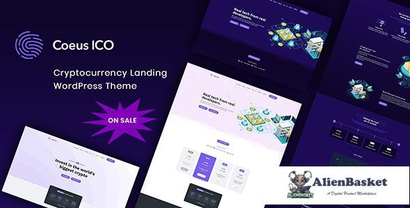 32613 Coeus v1.1.6 - Cryptocurrency Landing Page Theme 