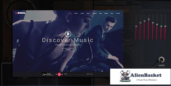 10678 Muziq v1.3 - Music Band & Musician WordPress Theme 