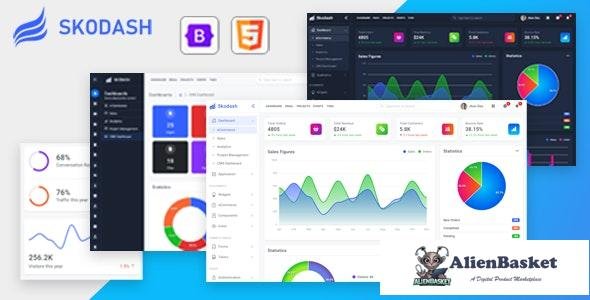 27799 Skodash v1.0 - Bootstrap 5 Admin Template 