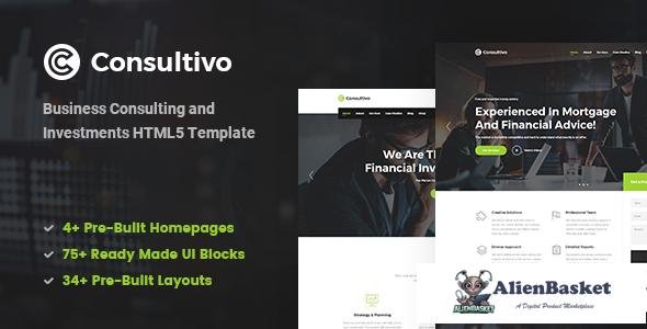 12593 Consultivo - Business Consulting and Investments HTML5 Template 