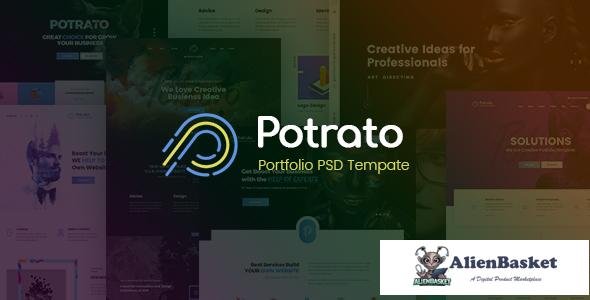 12410 Potrato - Multi-Purpose PSD Template 