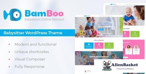 17451 BamBoo v1.1 - Child Care & Kids Babysitting Children WordPress Theme 