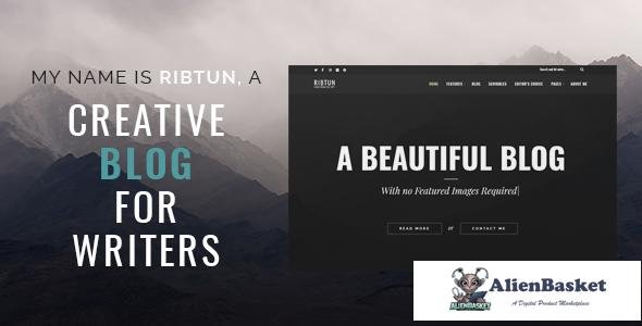 12527 RibTun v1.1 - WordPress Blog Theme For Writers 