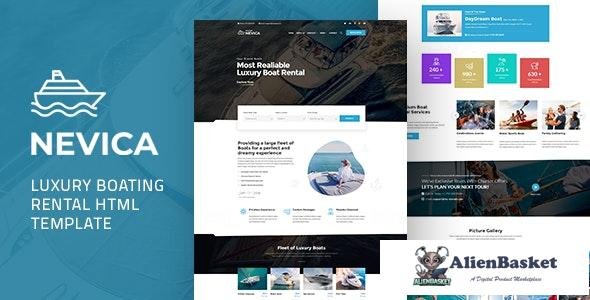 21424 Nevica v1.0 - Luxury Boats Rental HTML 