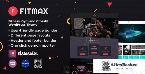 22588 Fitmax v1.2.1 - Gym and Fitness WordPress Theme 
