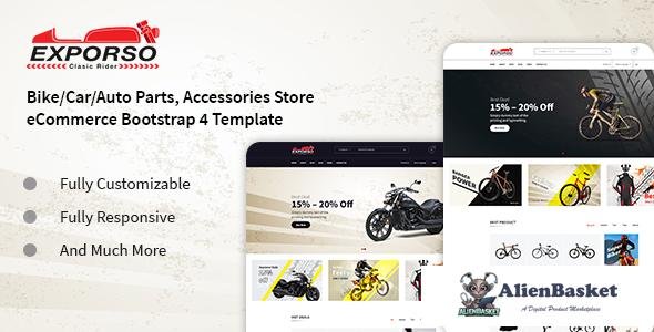 15655 Exporso - Bike Parts & Accessories HTML Template 