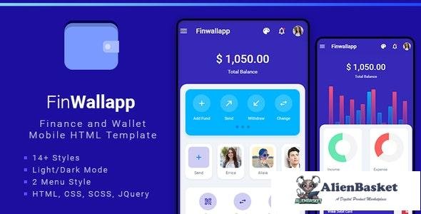 23015 Finwallapp v1.0 - Mobile HTML template 