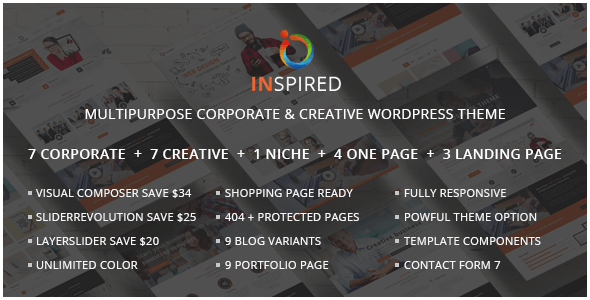 14602 Inspired v1.2.0 - Multipurpose Corporate and Creative 
