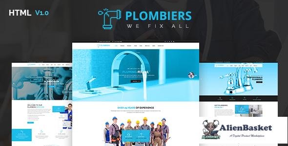 13670 Plombiers - Plumber, Repair Services HTML Template 