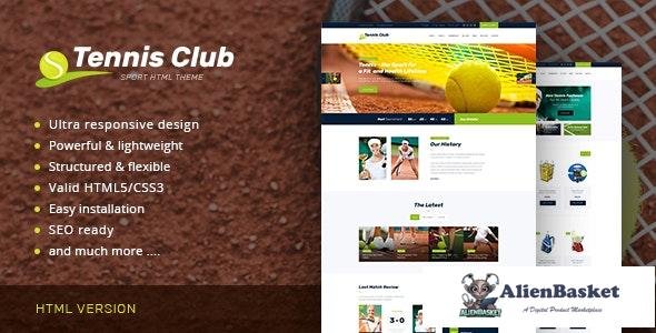 15864 Tennis Club v1.0 - Sports & Events Site Template 