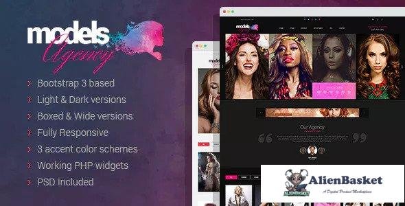 13630 Models Agency - Models Portfolio HTML Template 