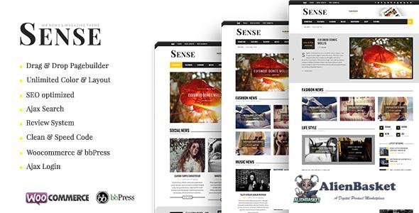 13639 Sense v5.0 - Responsive Blog Magazine & News Theme 
