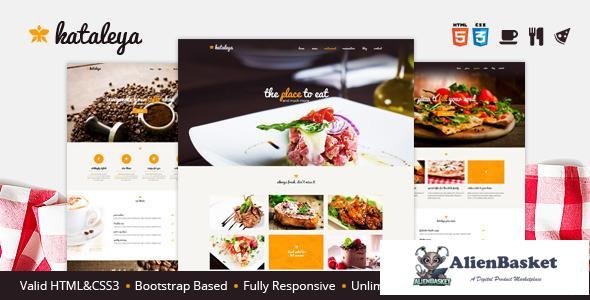 10504 Kataleya - Restaurant Pizza Coffee HTML Template 