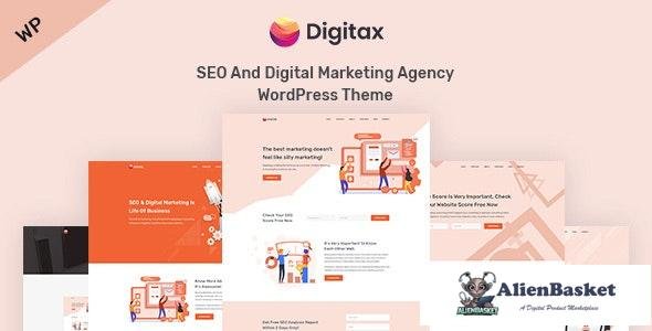 18570 Digitax v1.0.4 - SEO & Digital Marketing Agency WordPress Theme 