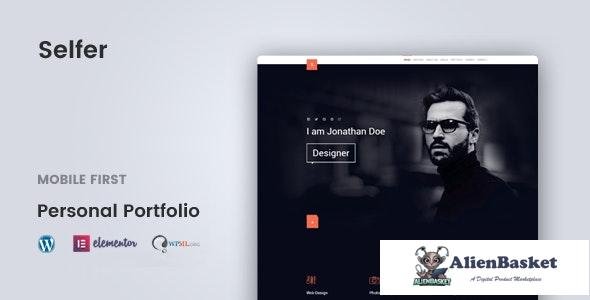 42879 Selfer v2.0.3 - Minimal Personal Portfolio WordPress Theme 