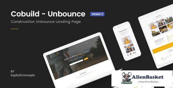 11663 Cobuild v2.0 - Unbounce Construction Landing Page Template 