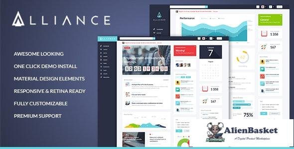 17582 Alliance v2.4.4 - Intranet & Extranet WordPress Theme 