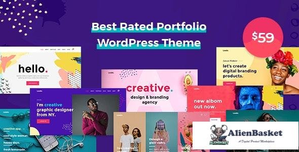 21741 Leedo v1.3.8 - Modern, Colorful & Creative Portfolio WordPress Theme 