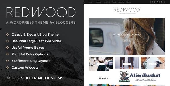 12372 Redwood v1.6 - A Responsive WordPress Blog Theme 