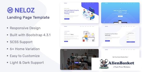 18657 Neloz v1.0.0 - Landing Page Template 