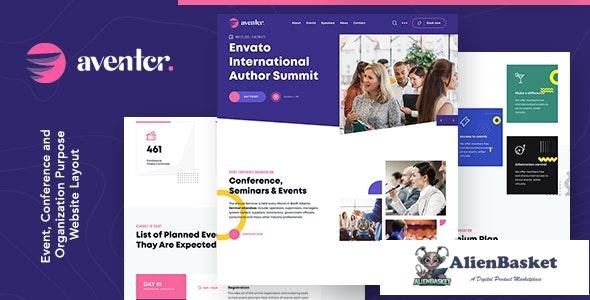 26737 Aventer v1.0 - Conferences & Events HTML Template 