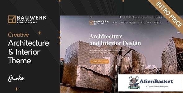 25941 Bauwerk v1.0 - Interior Design & Architecture WordPress Theme 