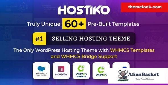 34791 Hostiko v73.0.0 - WordPress WHMCS Hosting Theme 