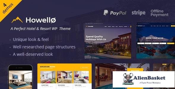 15369 Howello v2.0 - Hotel and Resort WordPress Theme 
