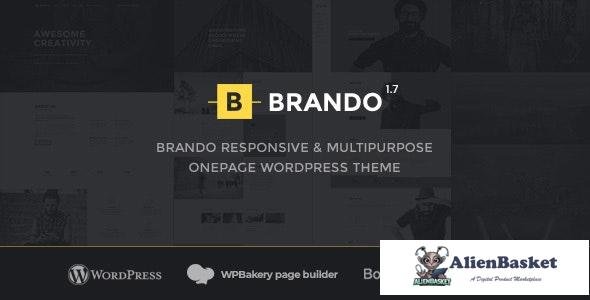 18746 Brando v1.7.5 - Responsive and Multipurpose OnePage WordPress Theme 