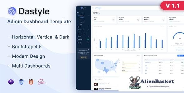 31203 Dastyle v1.1 - Admin & Dashboard Template 