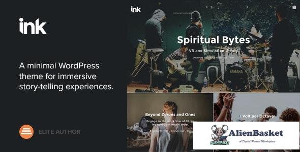 25533 Ink v2.3.4 - A WordPress Blogging theme to tell Stories 