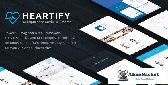 12436 Heartify v1.1 - Medical Health and Clinic WordPress Theme 