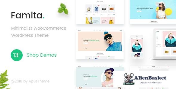 19320 Famita v1.20 - Minimalist WooCommerce WordPress Theme 