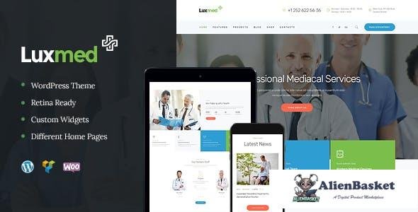 16147 LuxMed v1.2.2 - Medicine & Healthcare WordPress Theme 