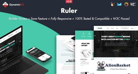19415 Ruler v1.0 - Responsive Email + Online Template Builder 