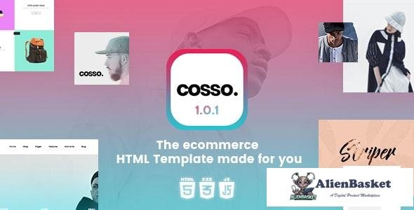 16525 Cosso v1.0.1 - Clean, Minimal Responsive HTML Template 