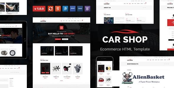 10719 Car Shop - Ecommerce HTML Template 