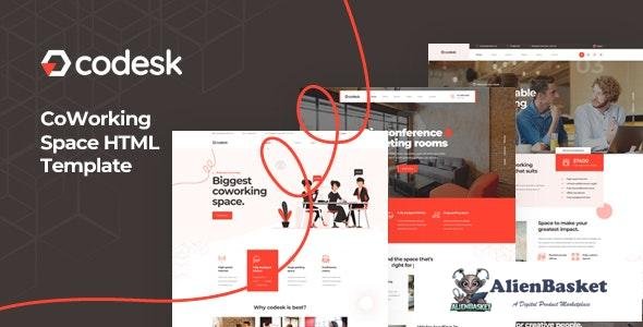 21714 Codesk v1.0 - Coworking Space HTML Template 