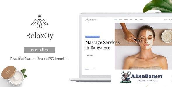 14531 RelaxOy v1.0 - Spa & Beauty PSD Template 