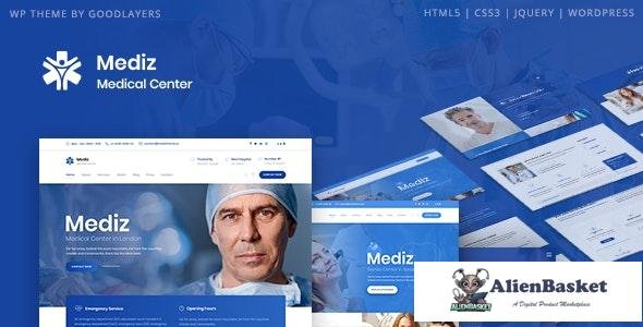 33514 Mediz v2.0.7 - Medical WordPress 