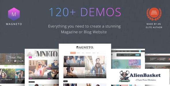 15195 Magneto v1.2 - ECommerce Multi Concept Newspaper / News / Magazine / Blog WordPress Theme 