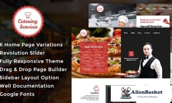 14334 Catering v1.1 - Chef, Restaurant WordPress Theme 