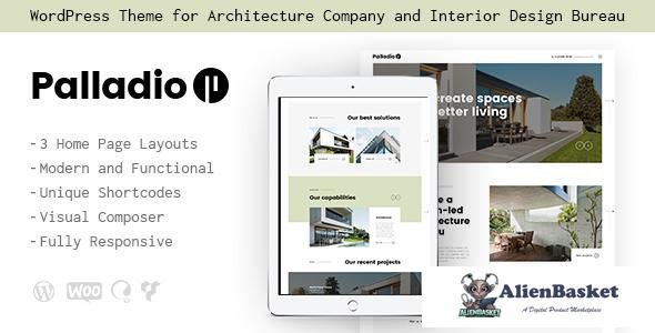 31744 Palladio v1.1.6 - Interior Design & Architecture Theme 