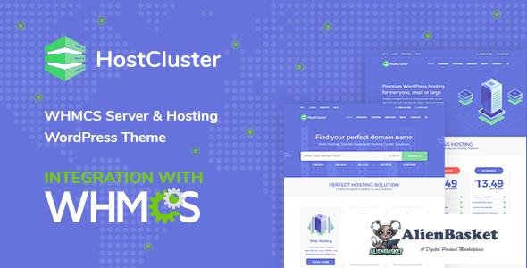 11902 HostCluster v1.4.2 - WHMCS Server & Hosting Theme 