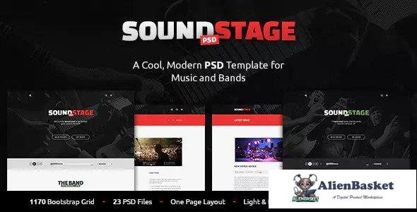 13466 SoundStage - A Rockin' PSD Music Template 