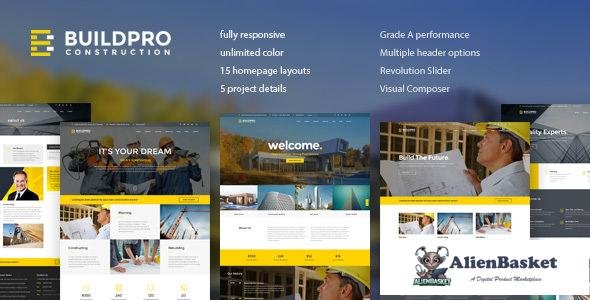 11750 BuildPro v1.0.9.2 - Business, Building & Construction Theme 